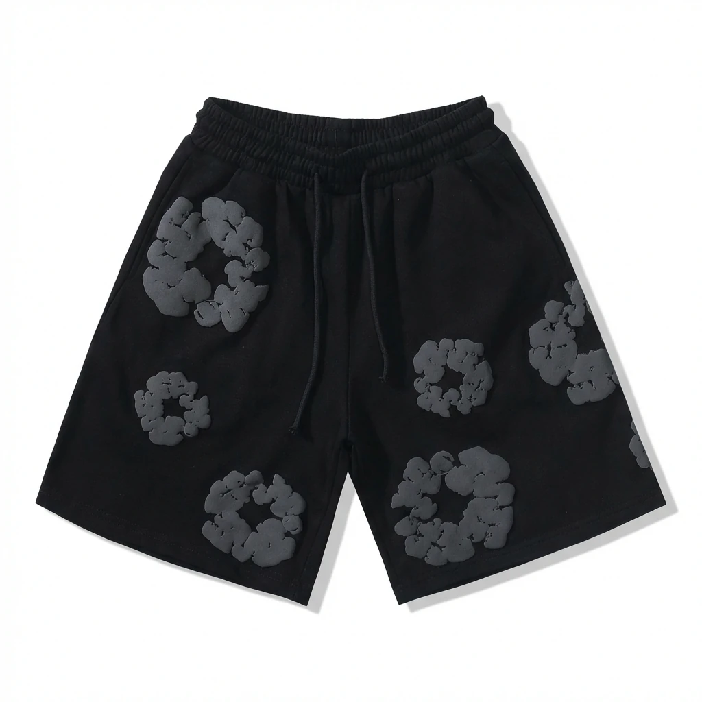 DENIM TEARS Floral Casual Shorts