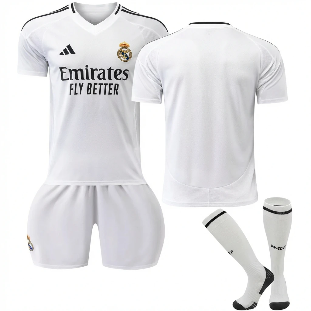 Real Madrid home court sportswear set (white)