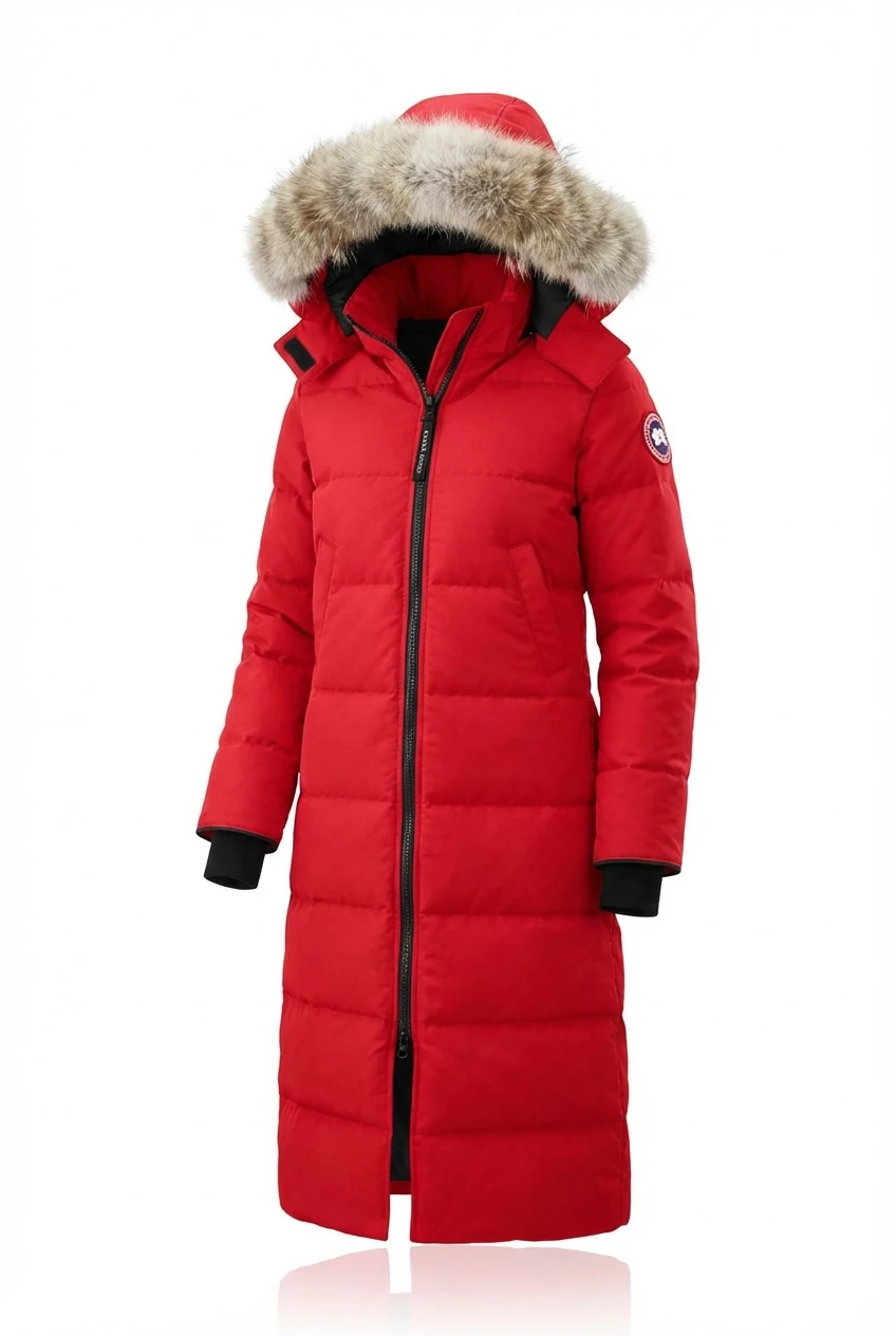 Canada Goose classic red down jacket