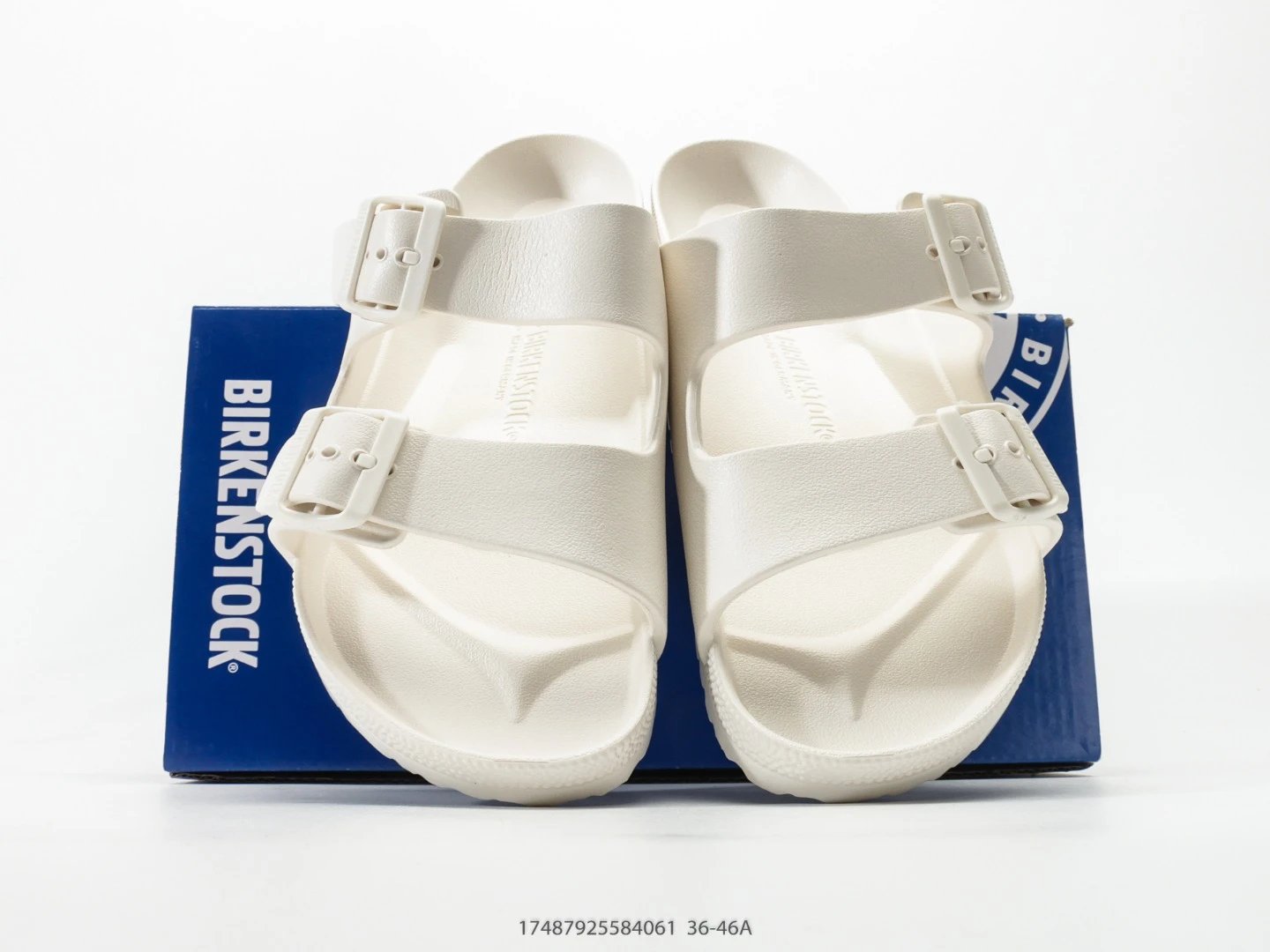 BIRKENSTOCK Arizona Casual White Slide Sandals