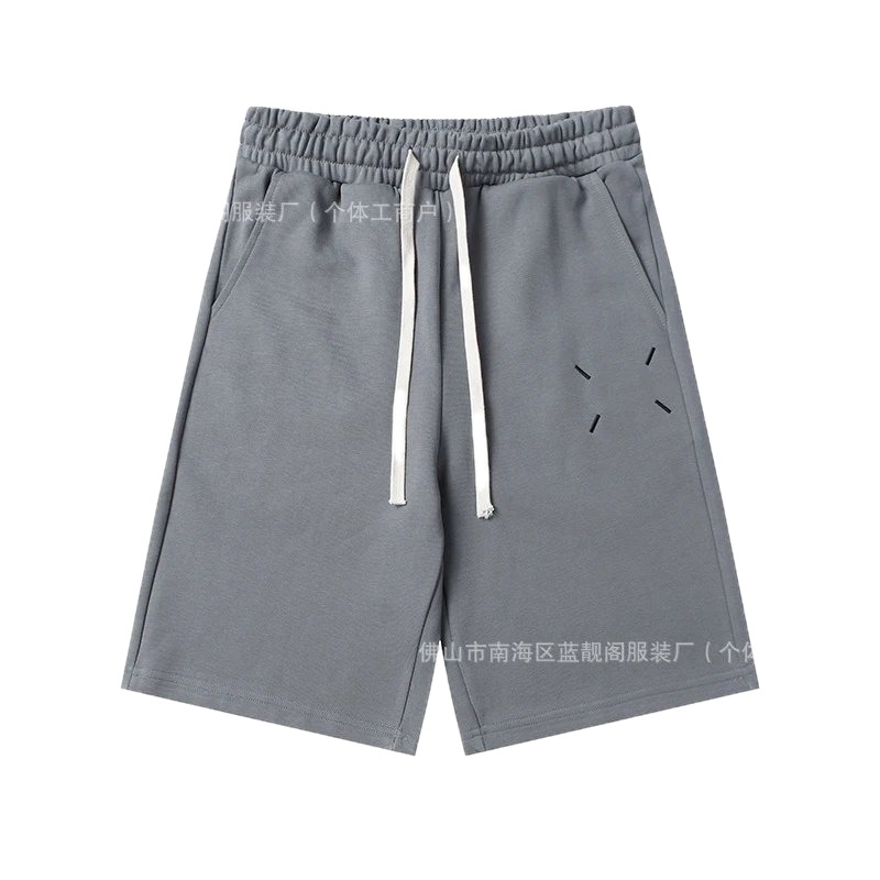 Maison Margiela minimalist style grey shorts