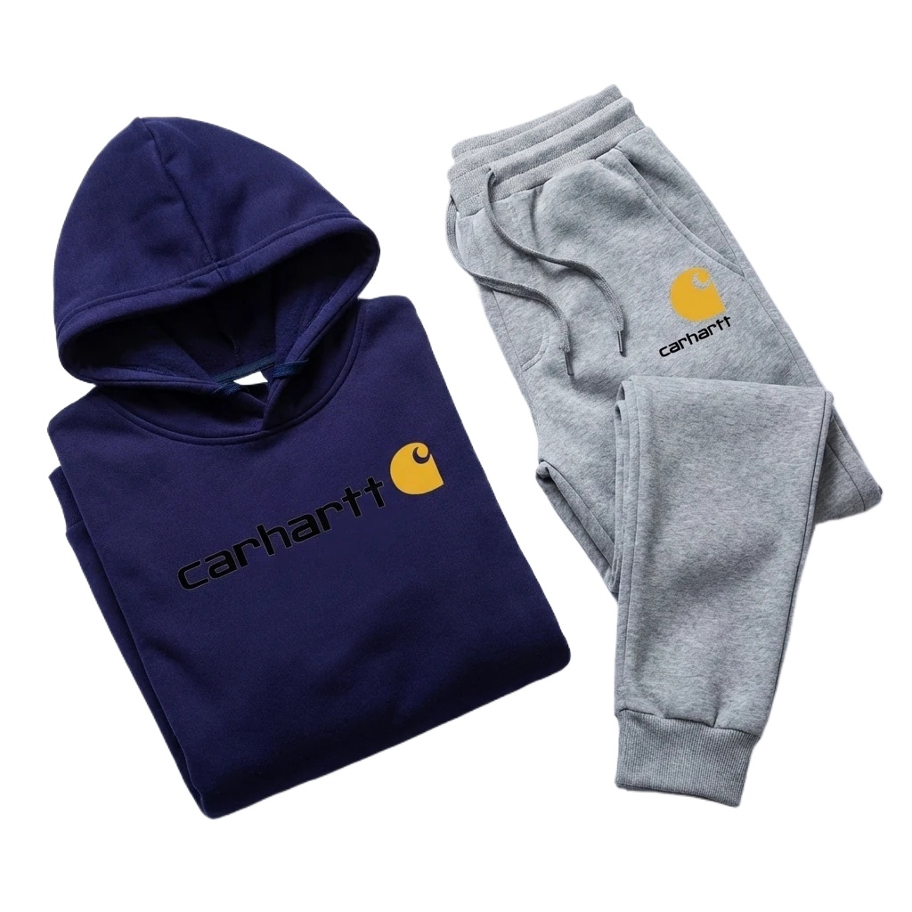 Carhartt casual style dark blue-gray suit