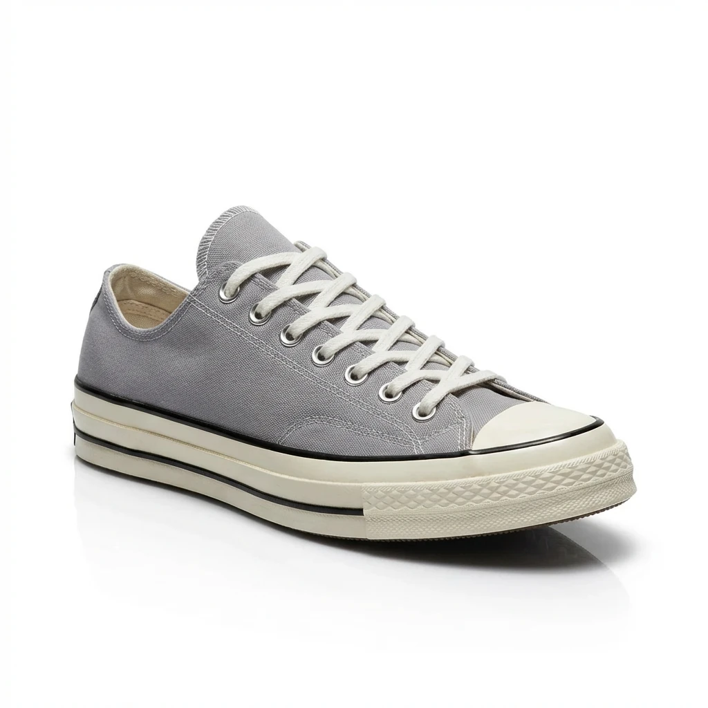 Converse classic silver-gray canvas shoes