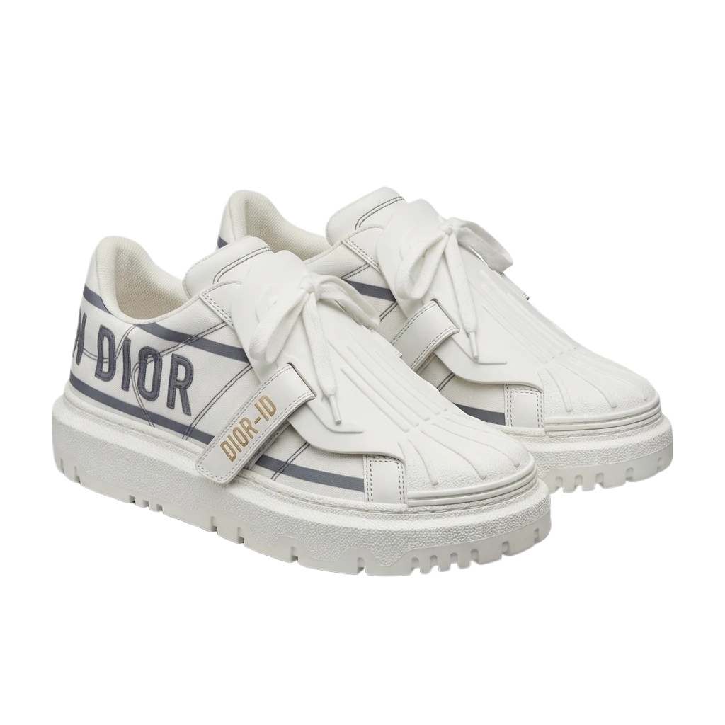 Dior letter - printed casual white shoes