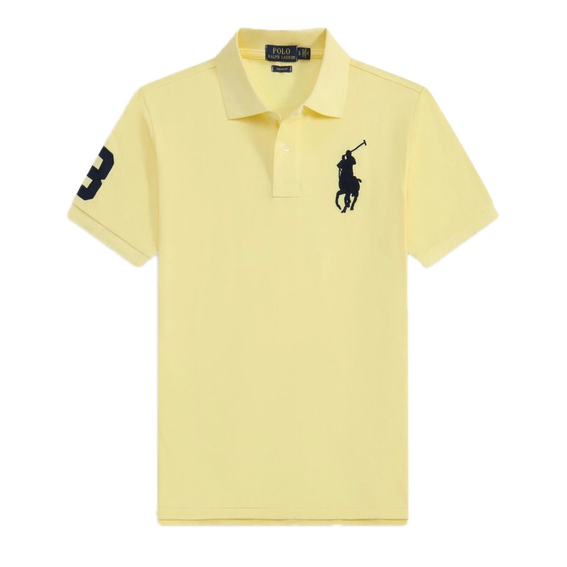 Ralph Lauren Polo Series Casual Yellow Polo Shirt