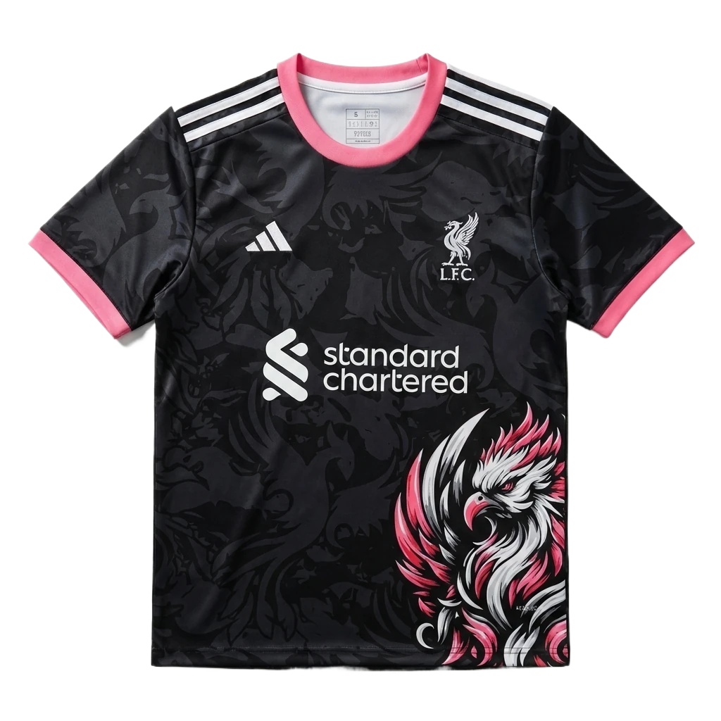 Tokyo Ghoul Black-Pink Trendy T-shirt