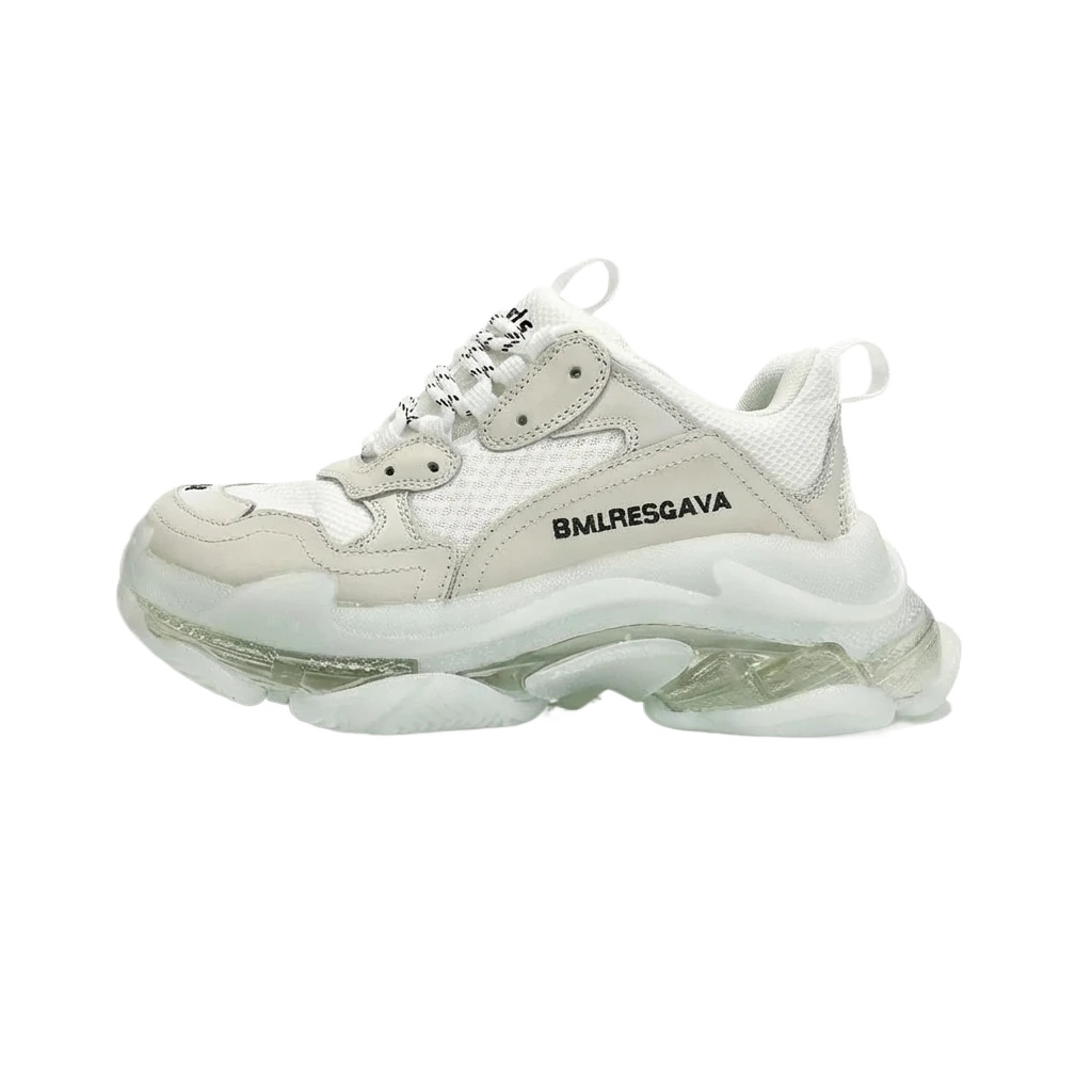 Balenciaga's dad-style white shoes
