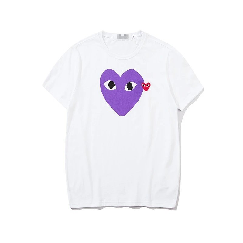 Comme des Garcons PLAY 2023-03 Style 2303 Heart Logo T-Shirt Campus Look