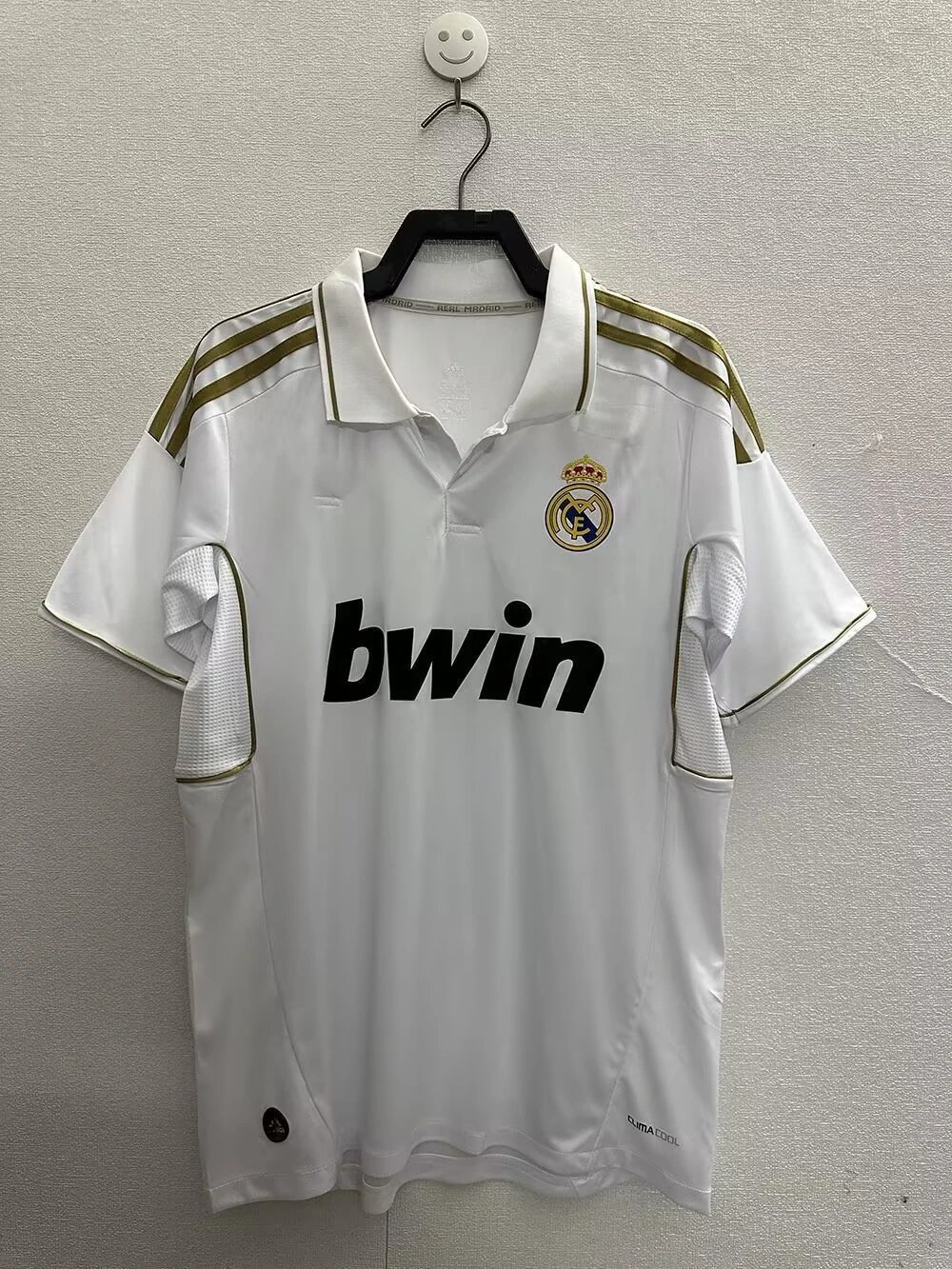 Real Madrid Relaxed Retro Teka soccer jersey White Retro Football with Designer-Inspired Detail