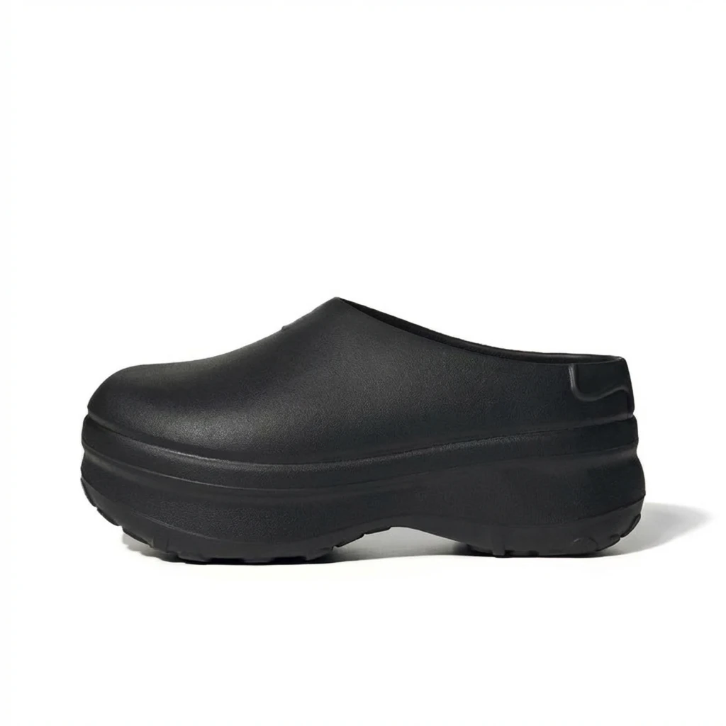 Yeezy casual style black slippers