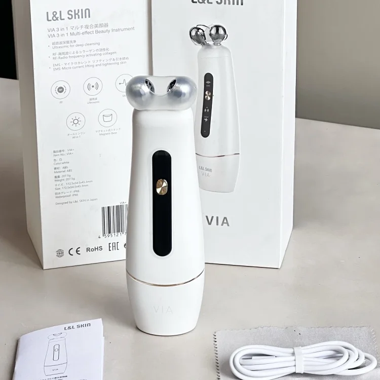 L&L Skin Beauty Device Set in White