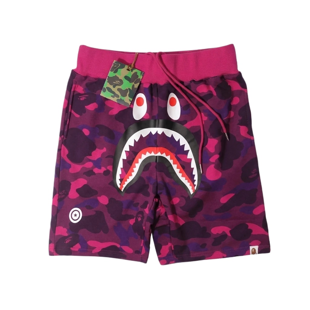 Bape Shark Camouflage Shorts