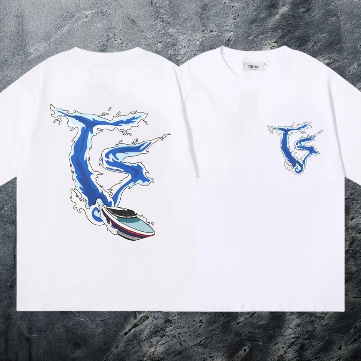 Trapstar Lightweight Keys graphic T-shirt Black White Key for Gift Ideas