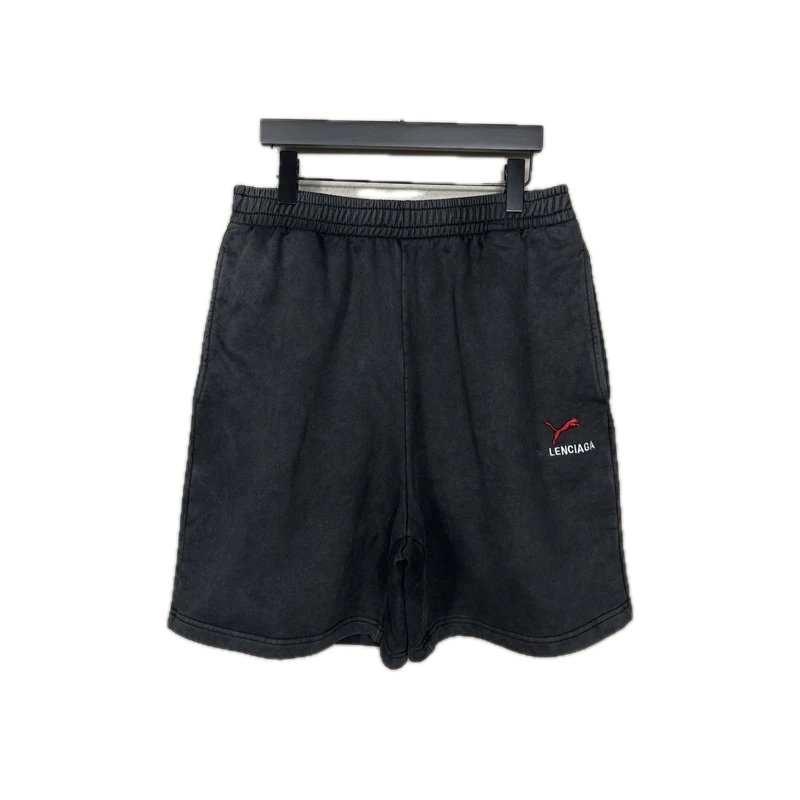 Balenciaga sporty black shorts