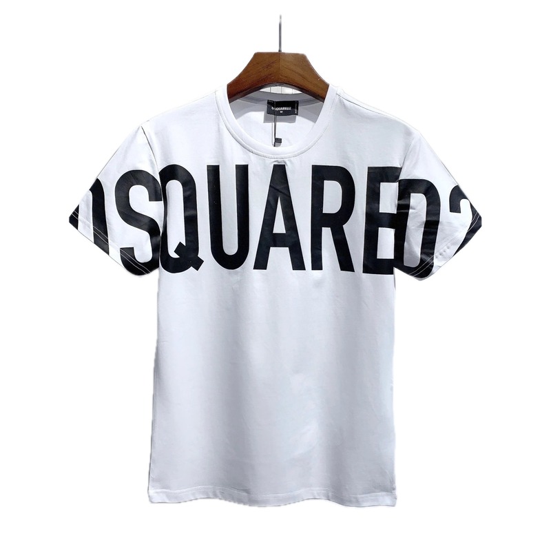 DSQUARED2 Lettering Street Style White T-shirt