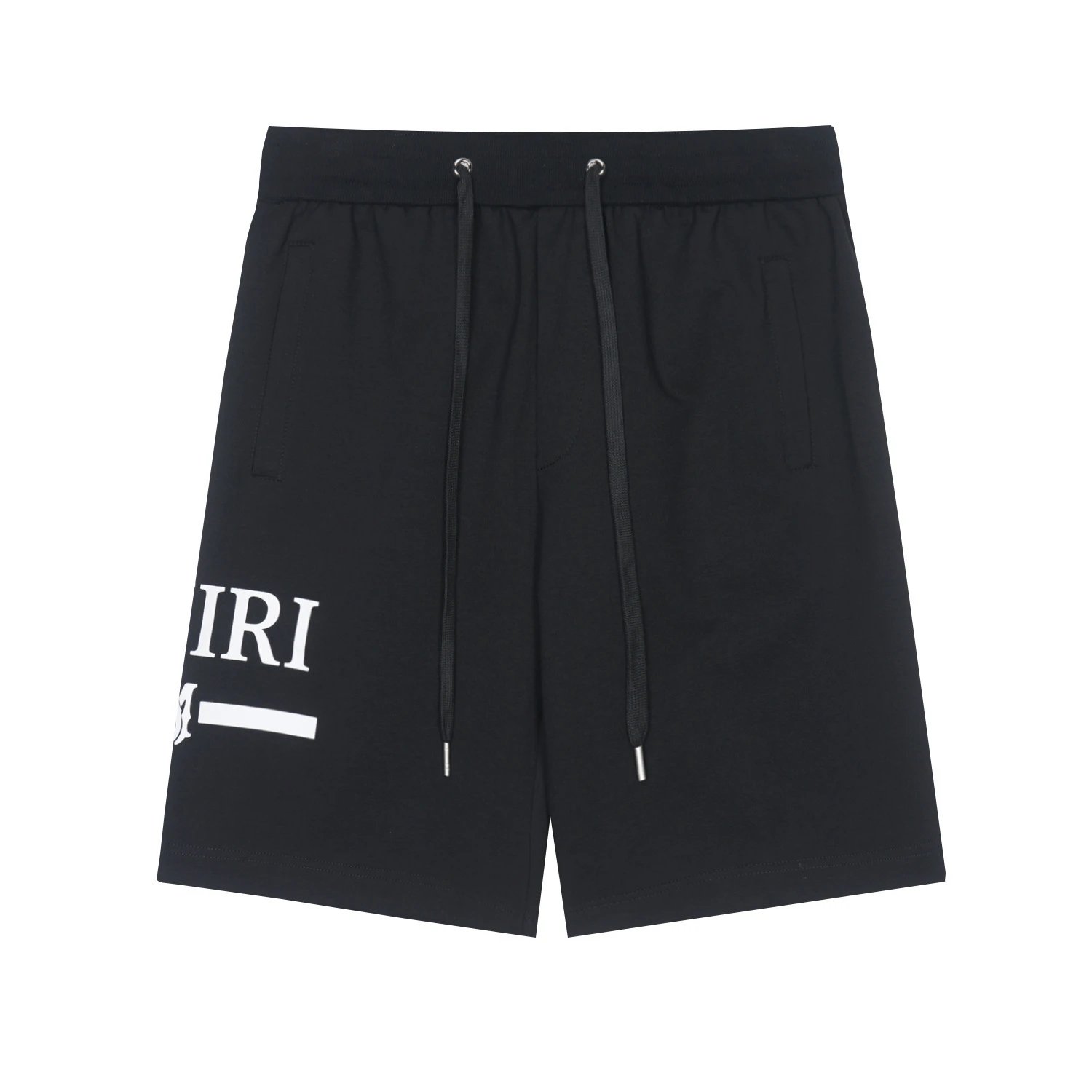 Amiri Logo Detail Logo shorts Black Casual Amiri with Relaxed Feel