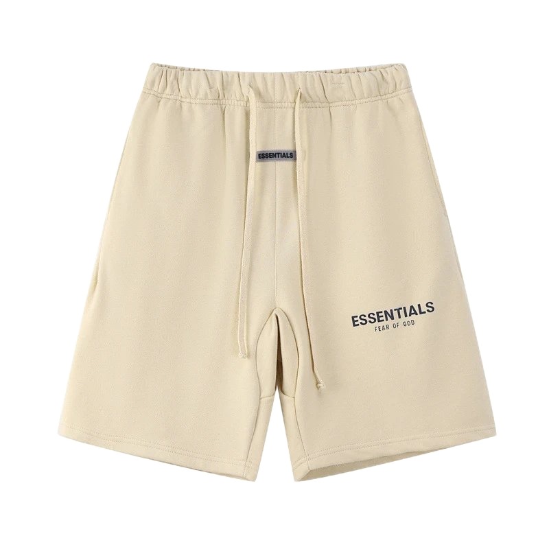 ESSENTIALS minimalist style beige shorts