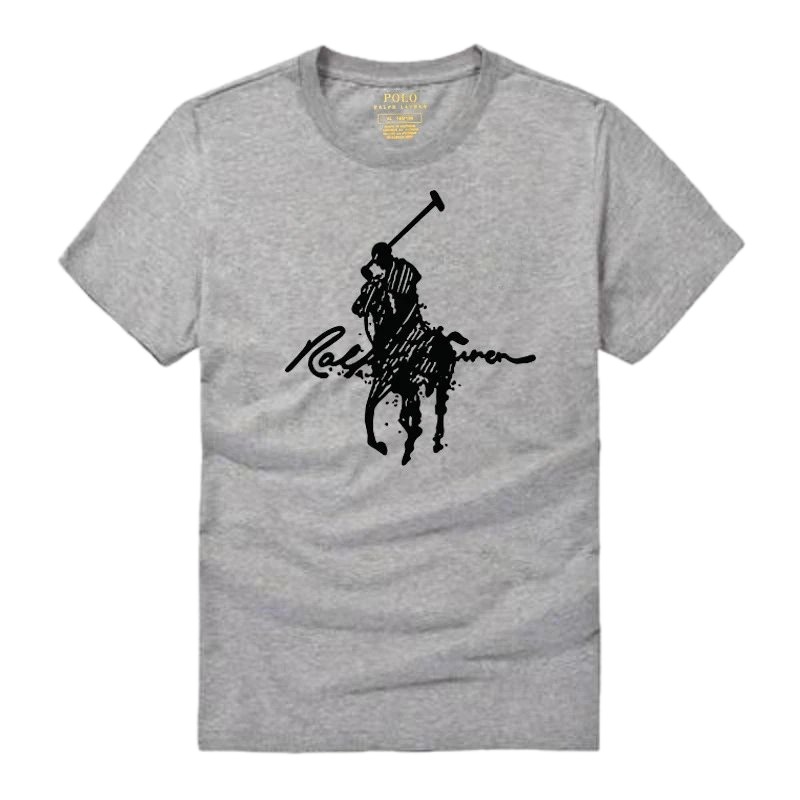 Ralph Lauren Polo Ashy Gray Trendy T-shirt