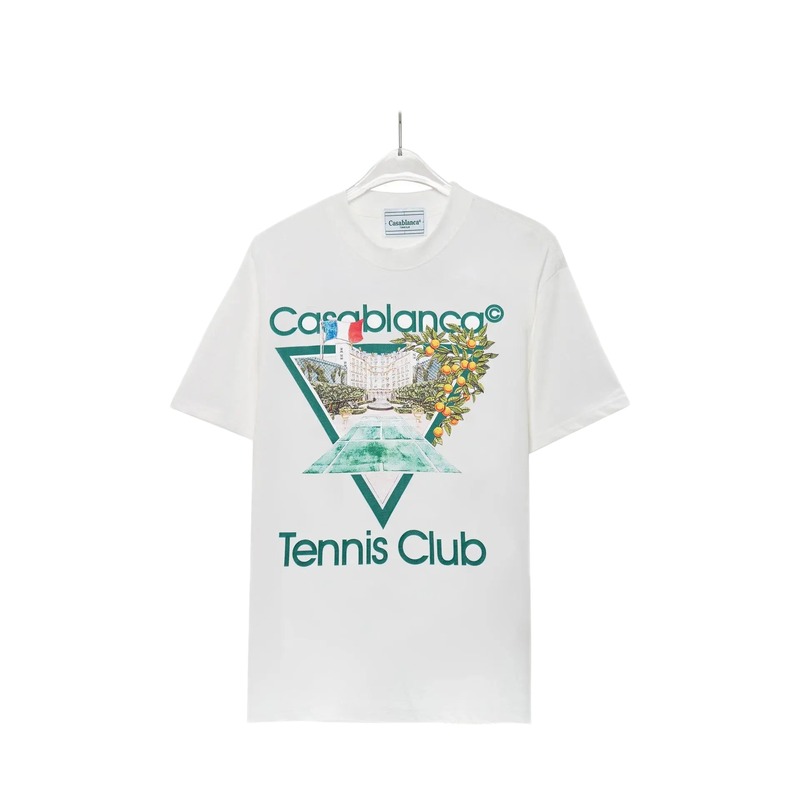 Casablanca Tennis Club White T-shirt