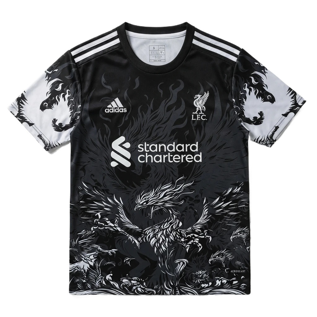 Tokyo Ghoul Dark Style Black-and-White T-shirt