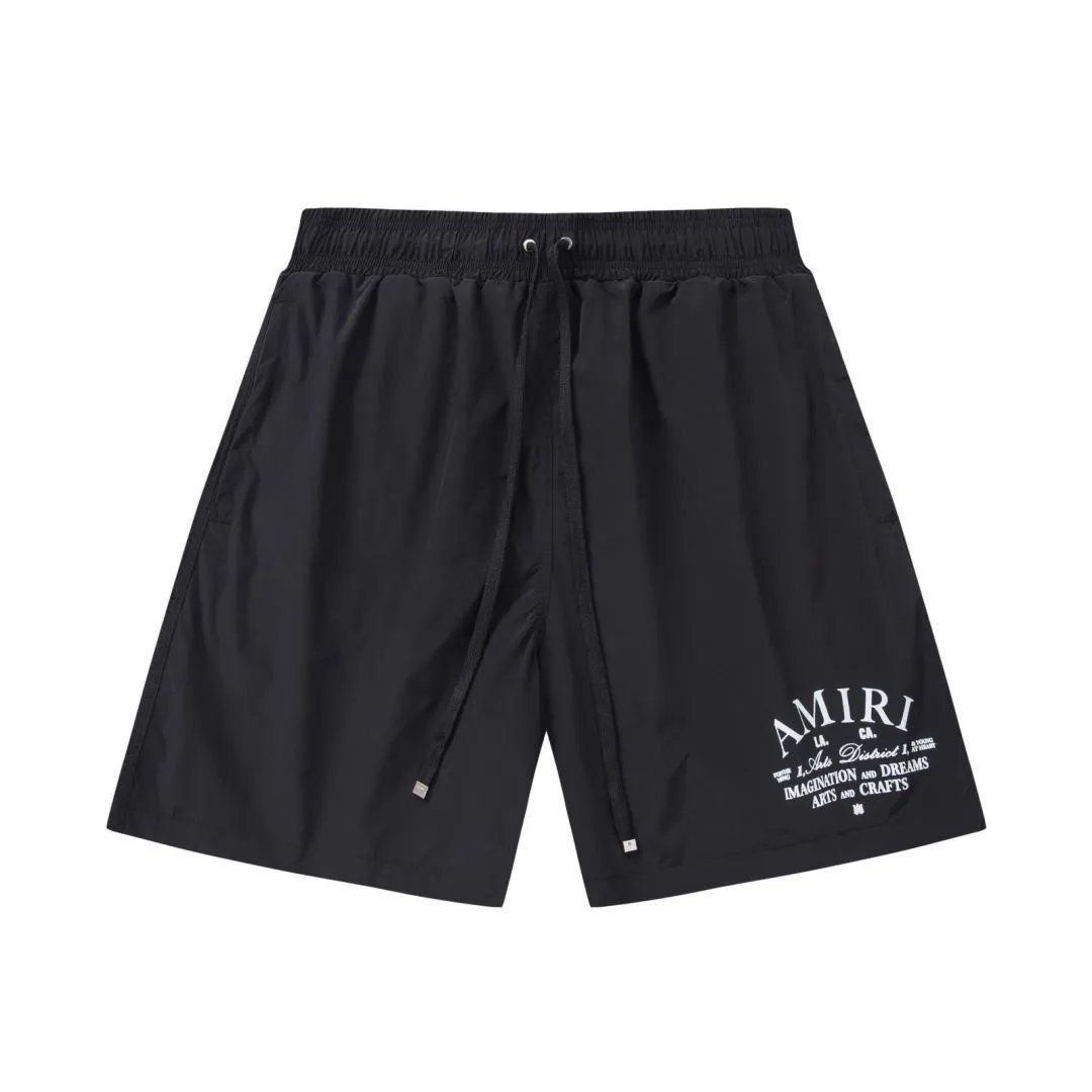 AMIRI trendy brand black shorts