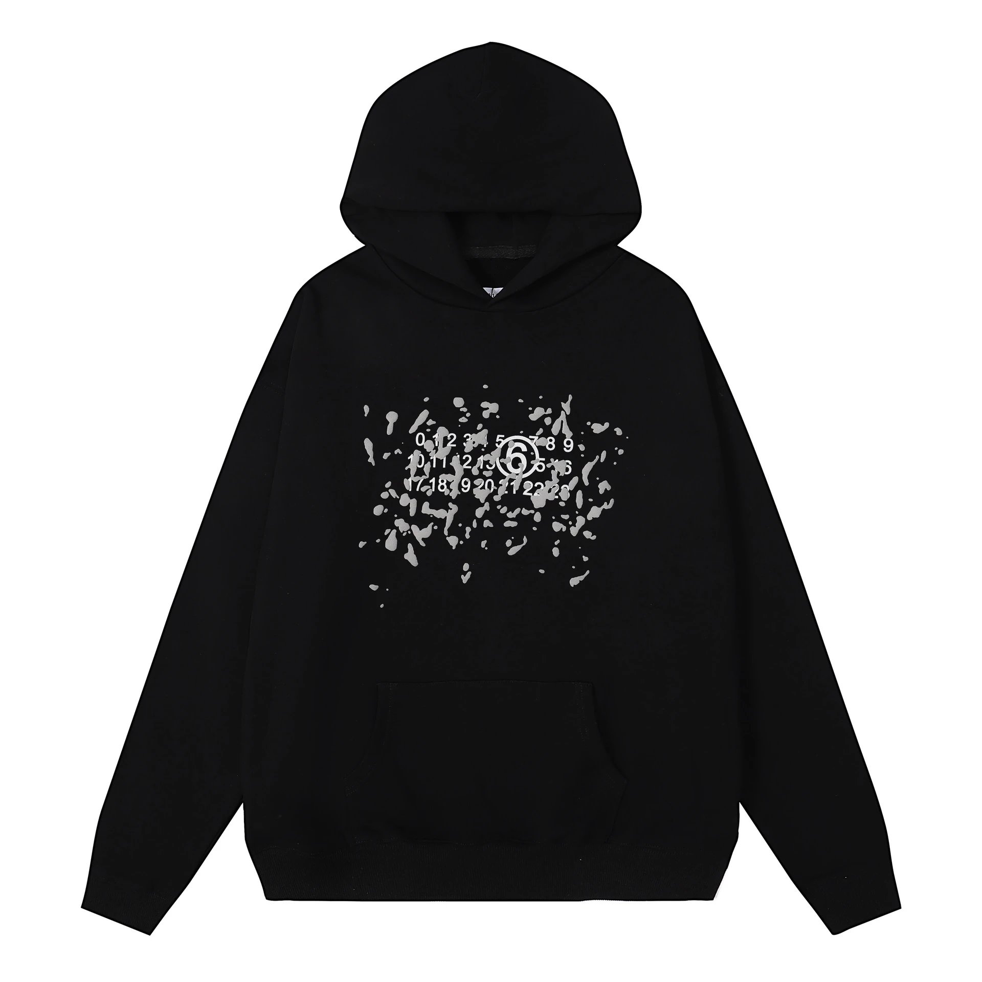 Balenciaga Monogram Logo hoodie Black Pullover Small for Layered Styling