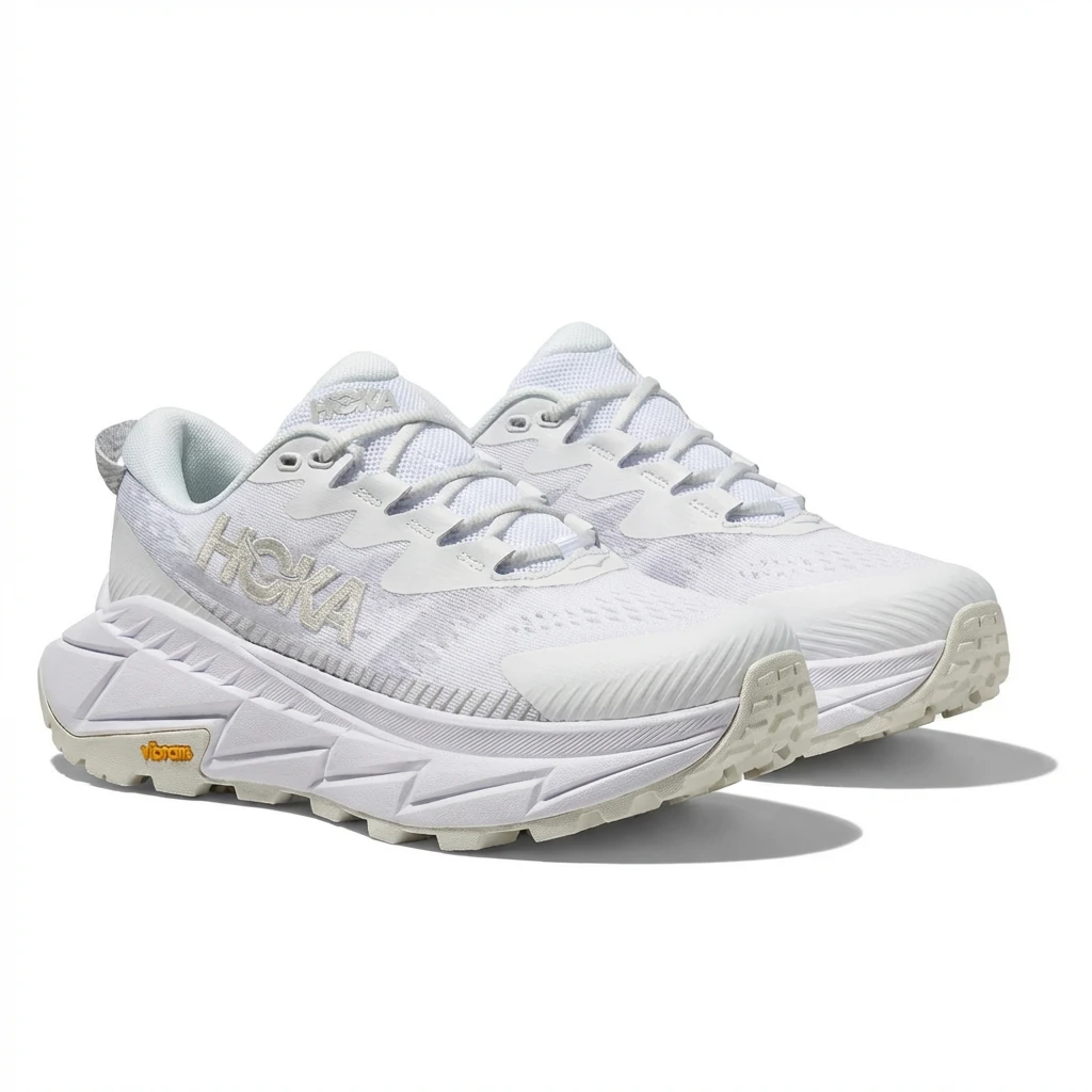 HOKA Trail Running Style Light Purple Athletic Shoes