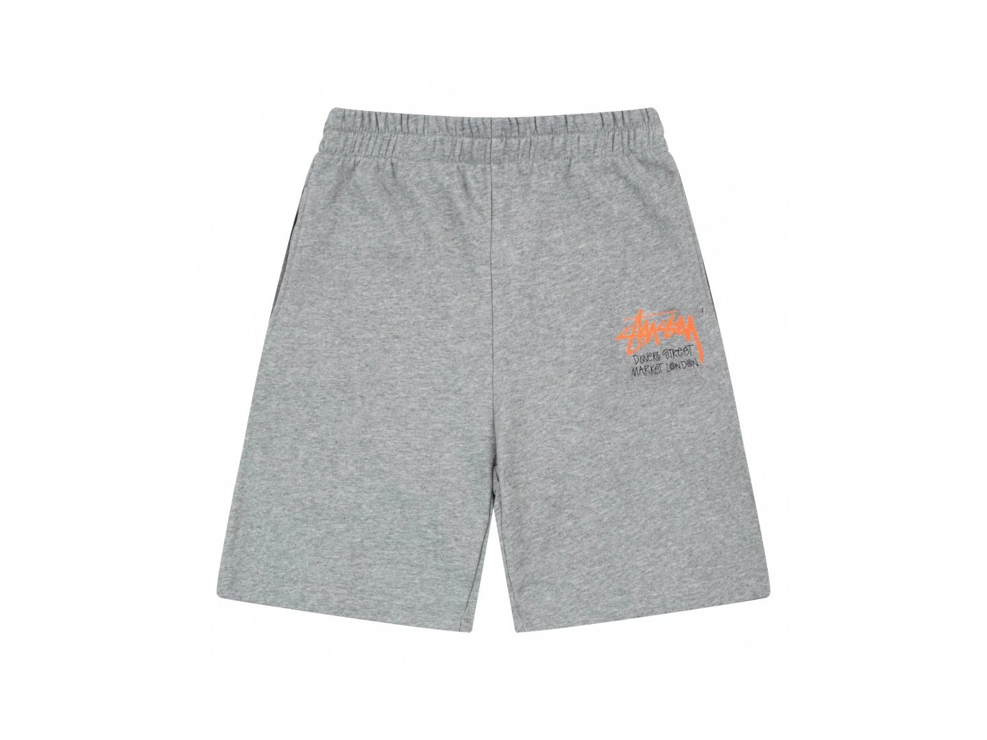 Stussy street-style grey shorts
