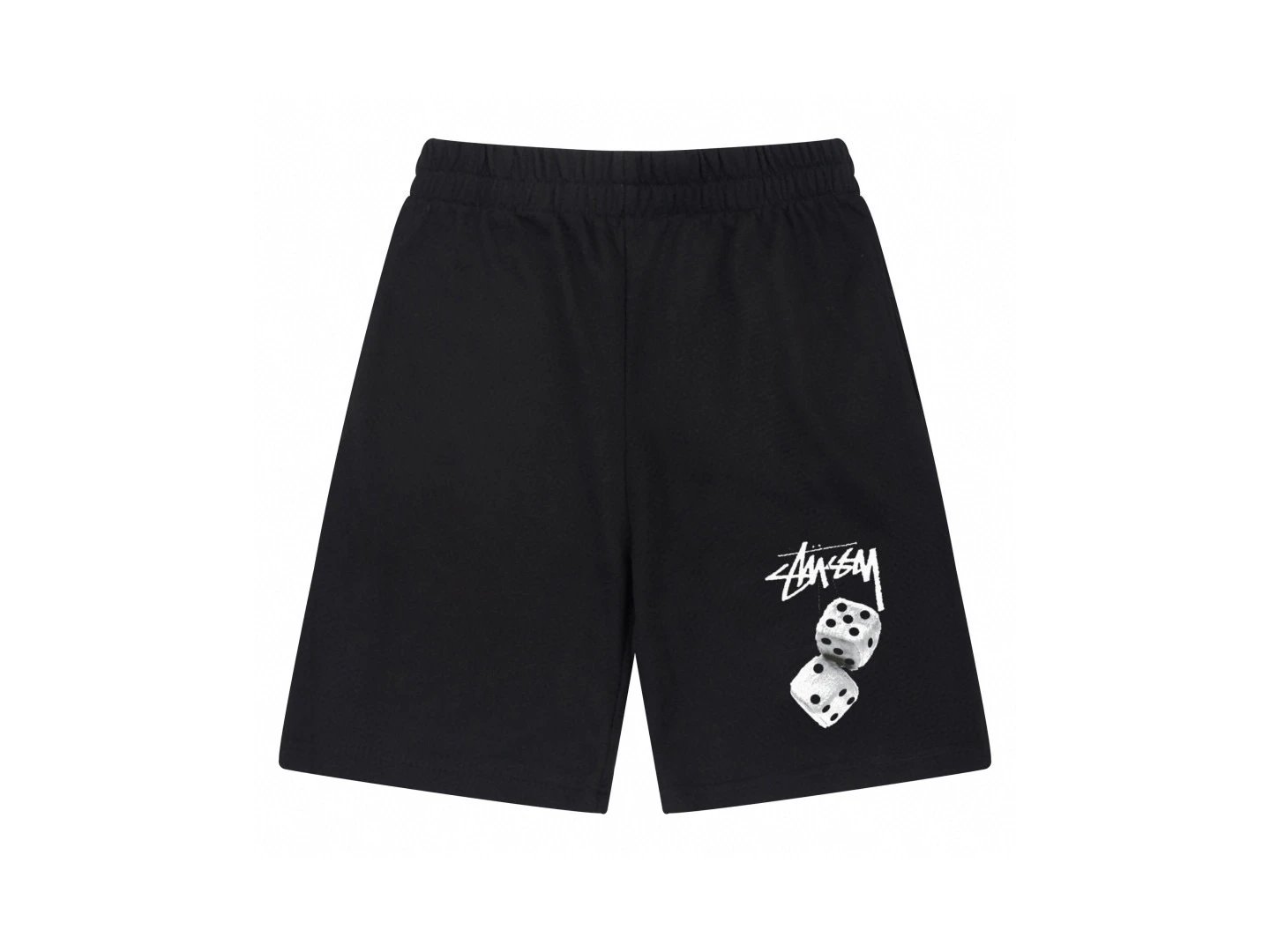 Stussy dice print style shorts