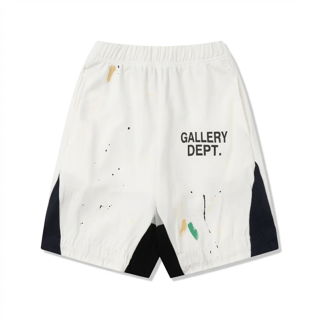 Gallery Dept Graffiti-style White Shorts