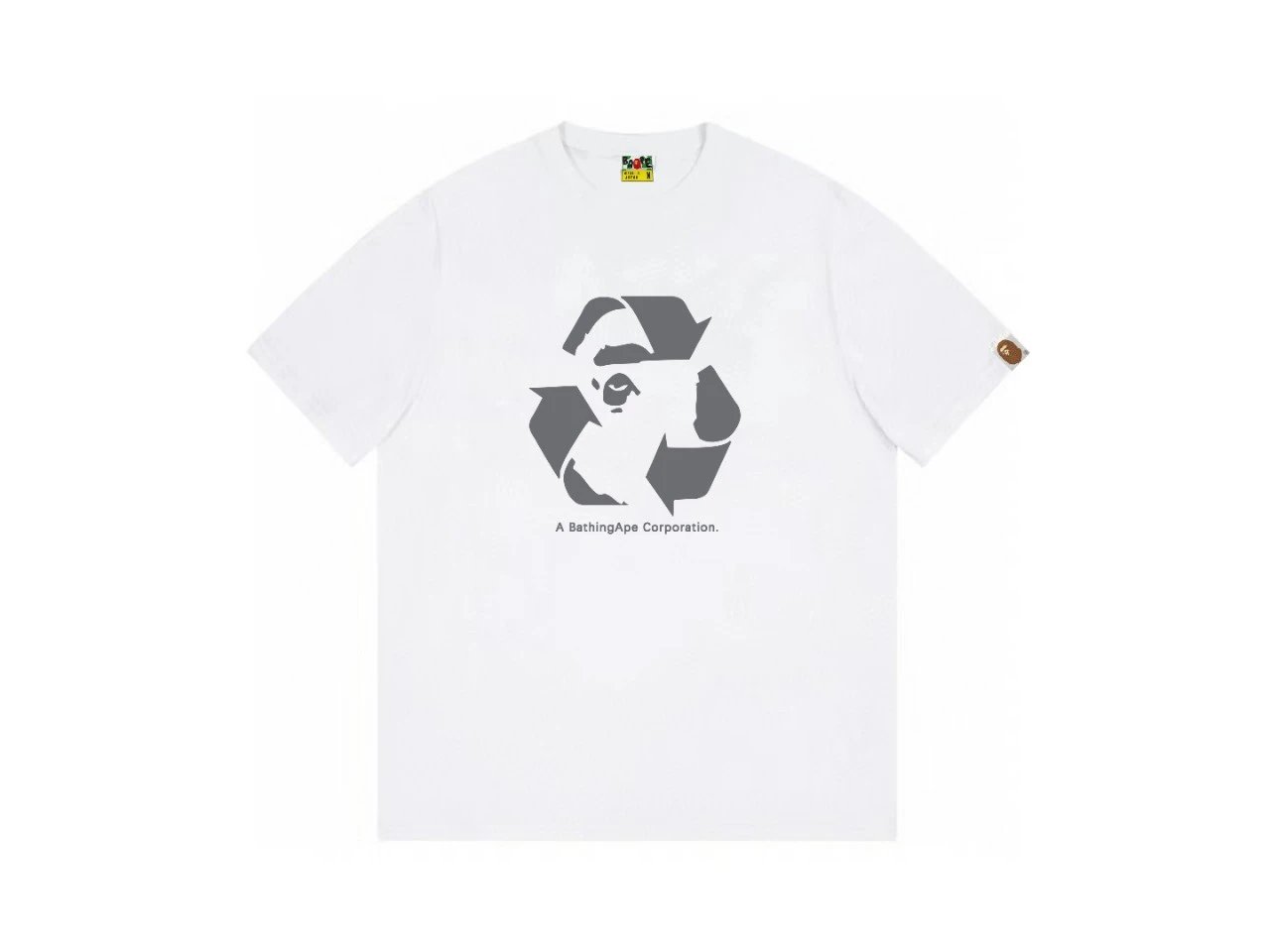 Bape Recycling Collection White T-shirt