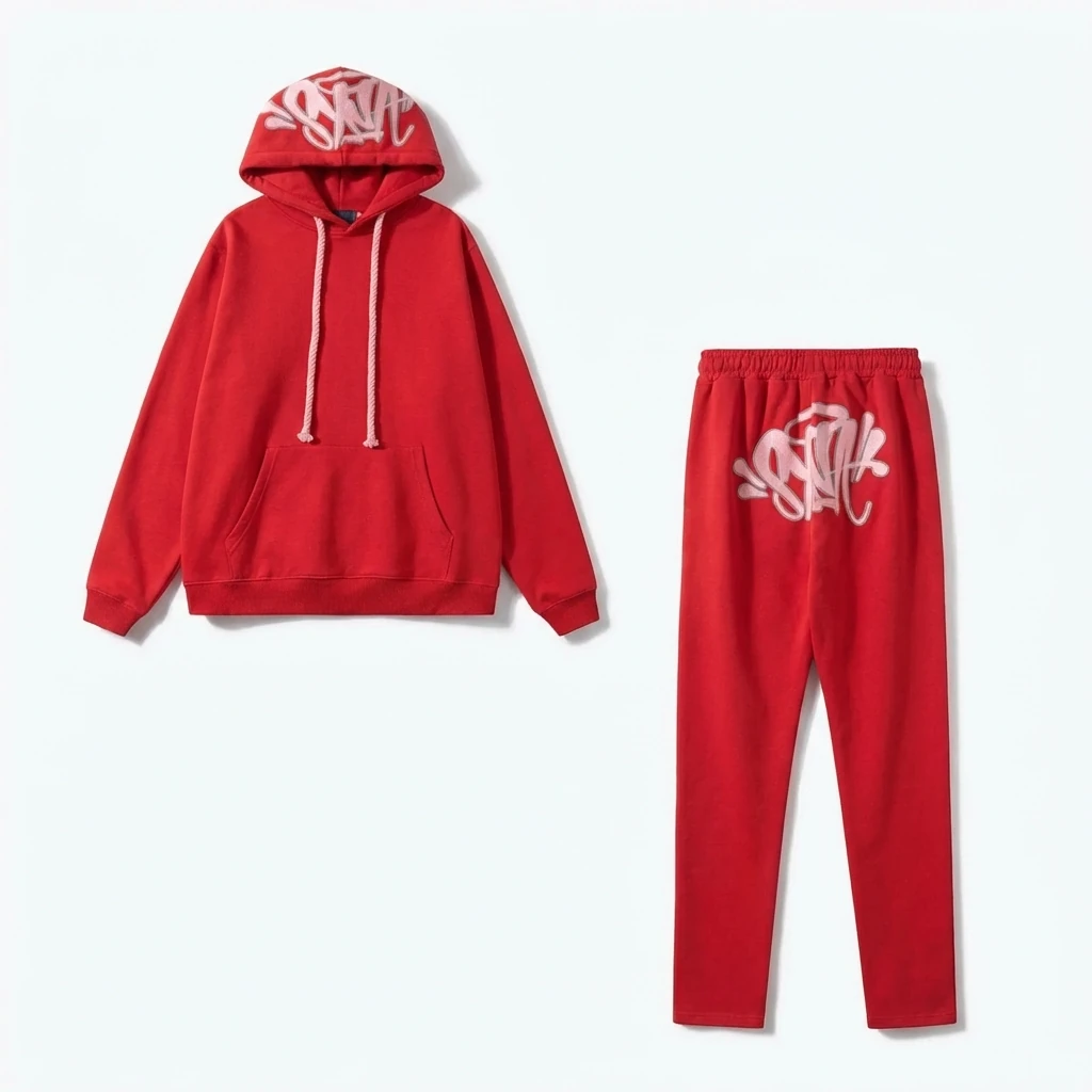 SynaWorld Graffiti Style Red Suit