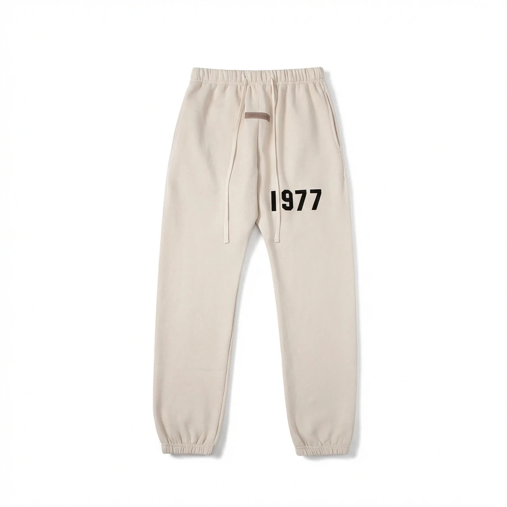 ESSENTIALS 1977 Minimalist Style Beige Pants