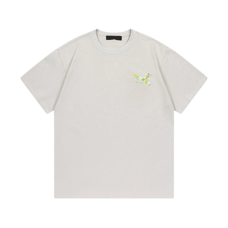 Arc'teryx Casual Light Grey Floral Short-sleeve T-shirt
