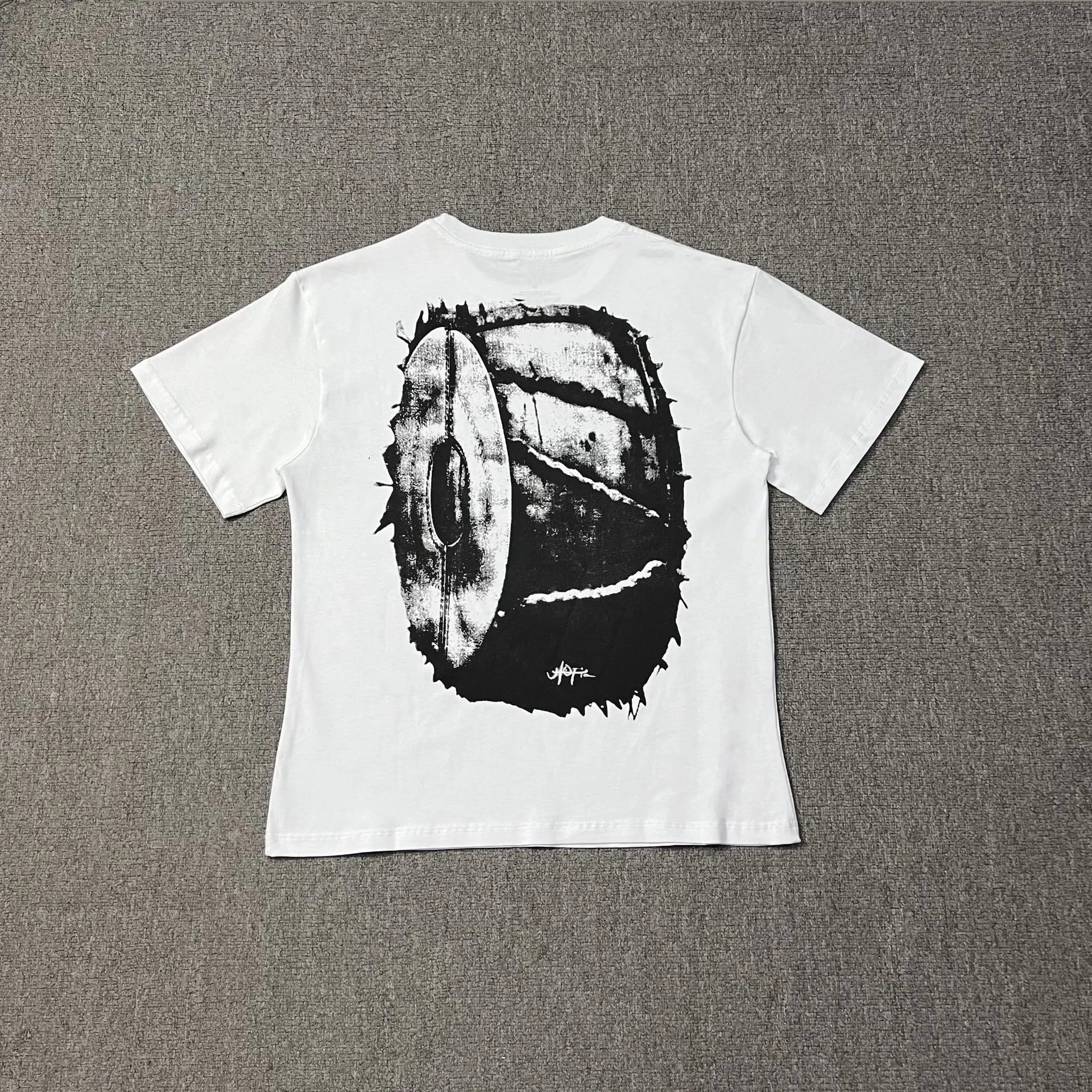 Travis Scott Casual Graphic T-shirt Brown Travis Scott for Comfortable Styling