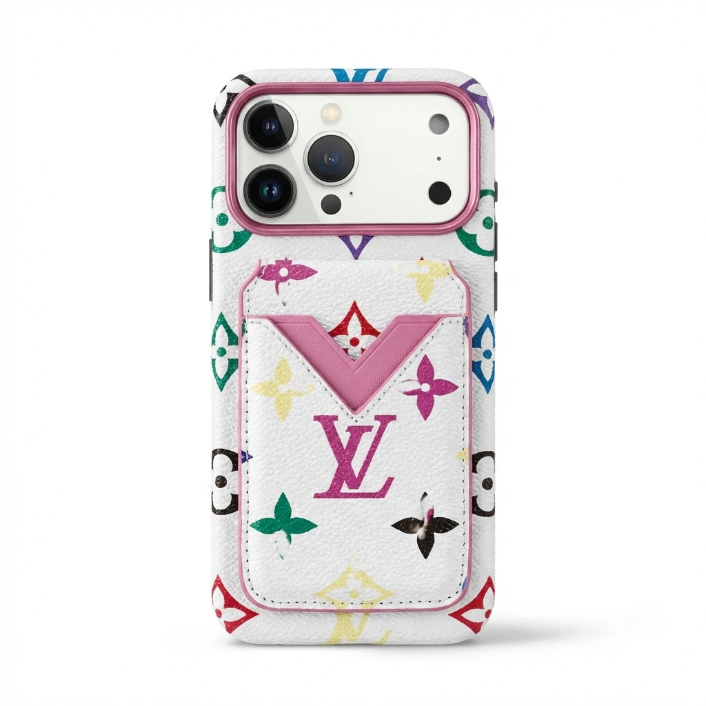 LV Colorful Printed iPhone Case