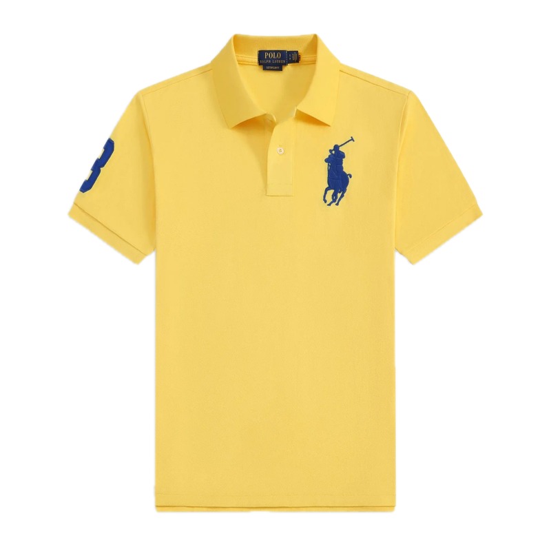 The classic yellow shirt of Ralph Lauren Polo.