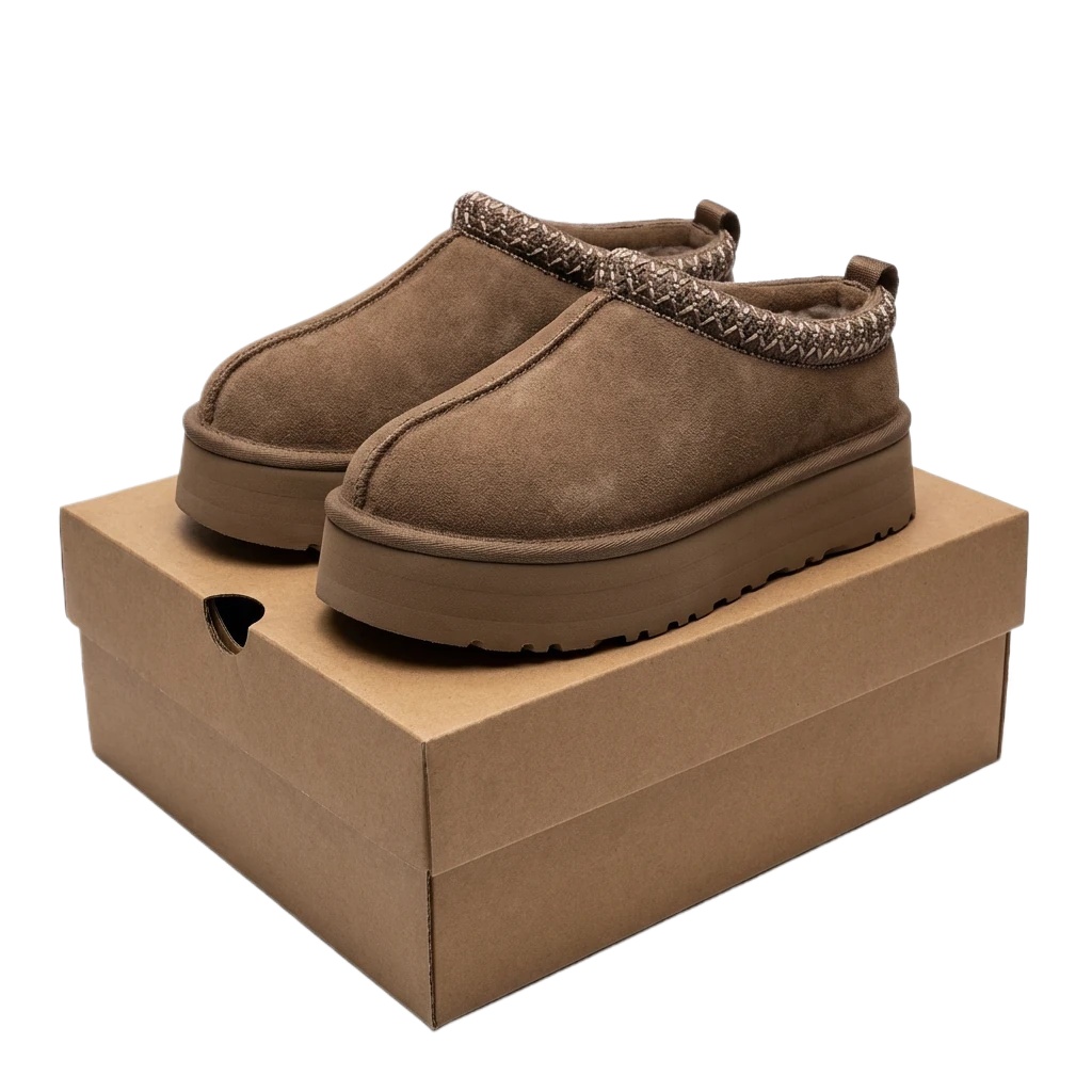 UGG retro brown thick-soled shoes