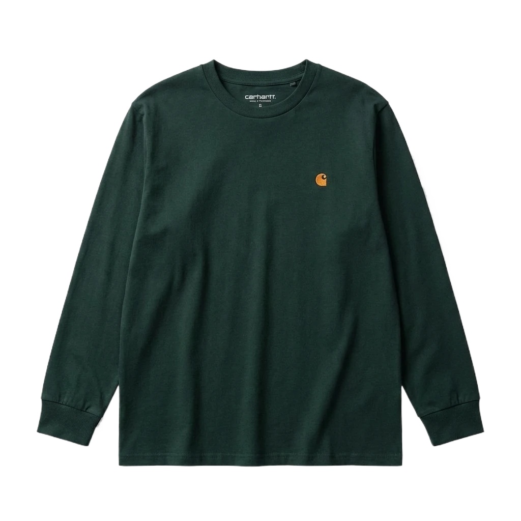 Carhartt basic simple dark green sweatshirt
