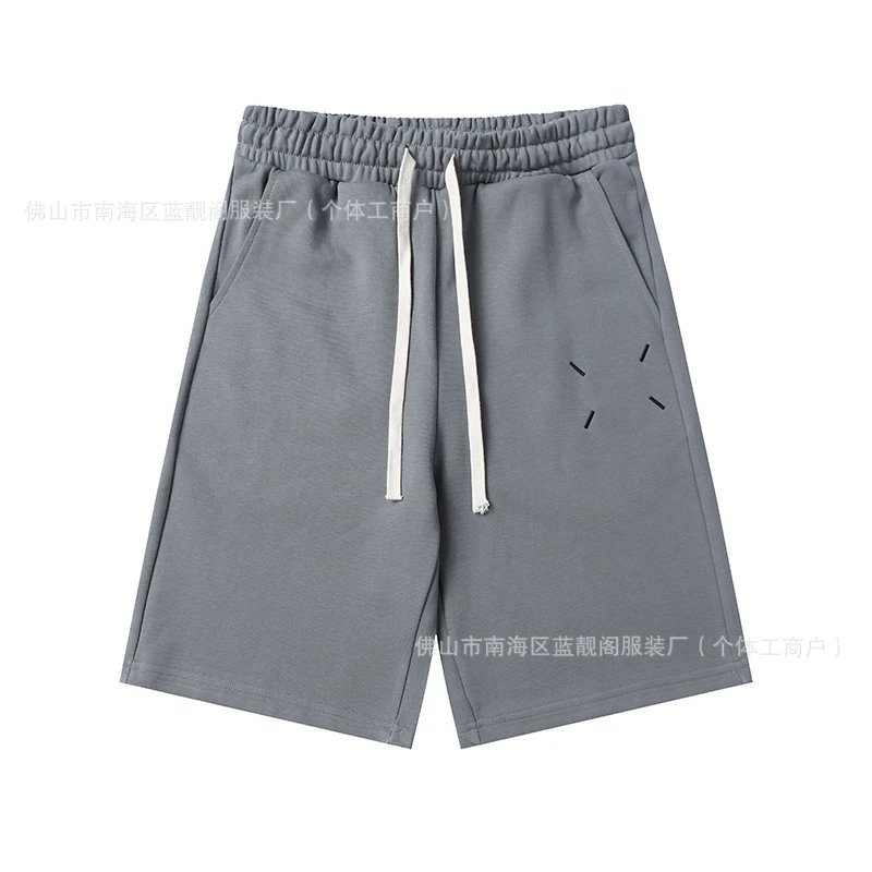 Maison Margiela minimalist style grey shorts