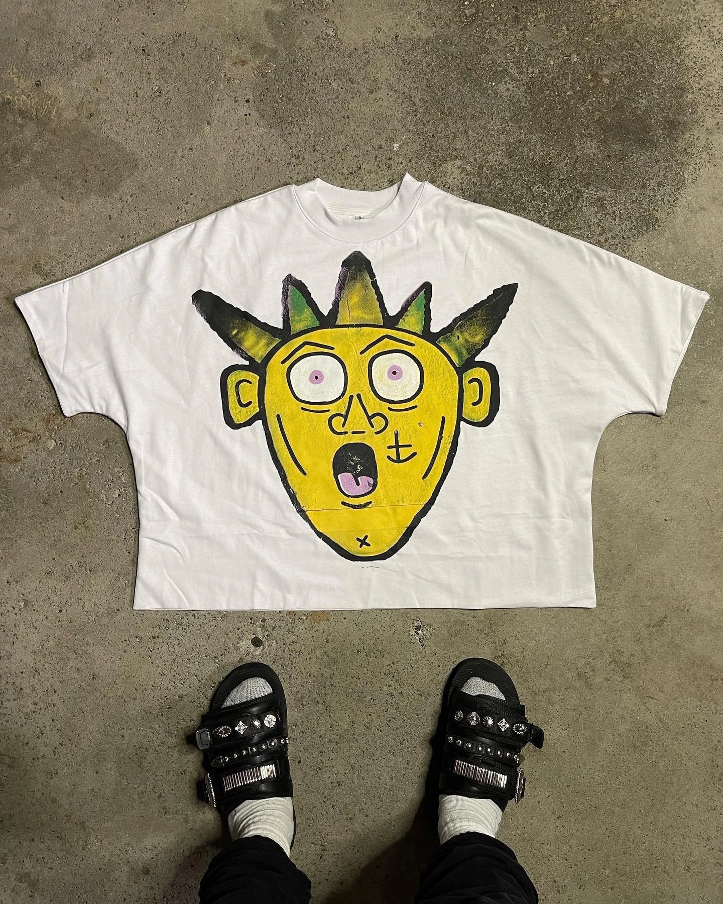 Billionaire Graffiti Fun White T-shirt