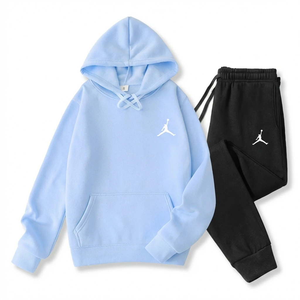 Jordan sports and leisure suit (blue and black)