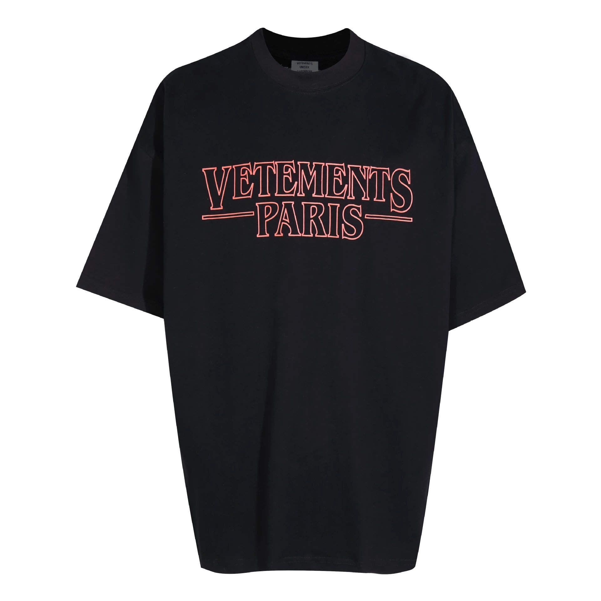 Lightweight Statement graphic T-shirt Black Colorful Lucky for Gift Ideas