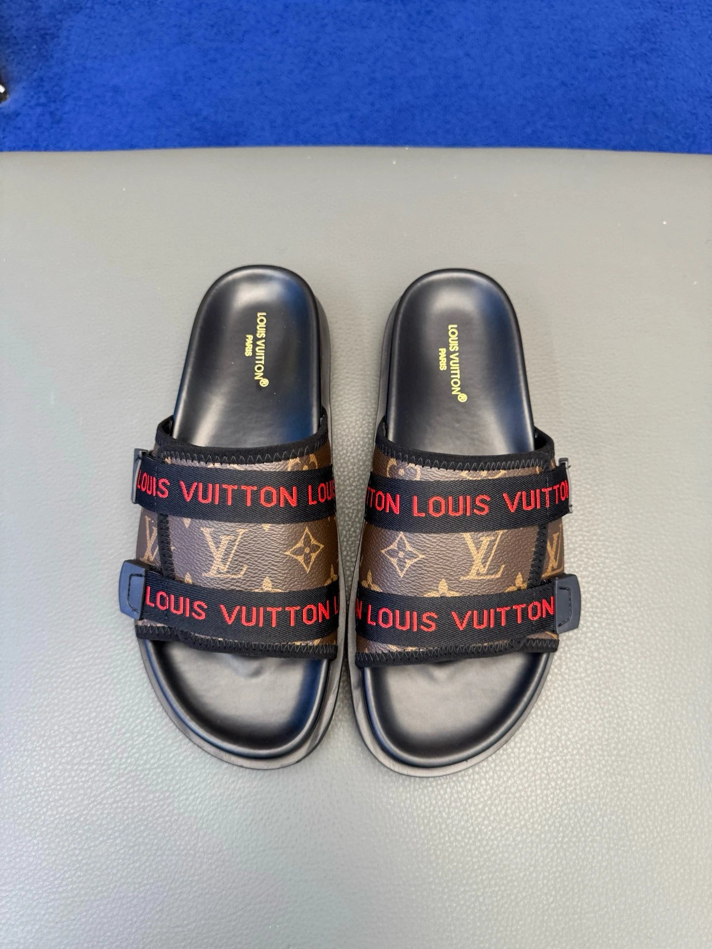Louis Vuitton Monogram Casual Color-block Slide
