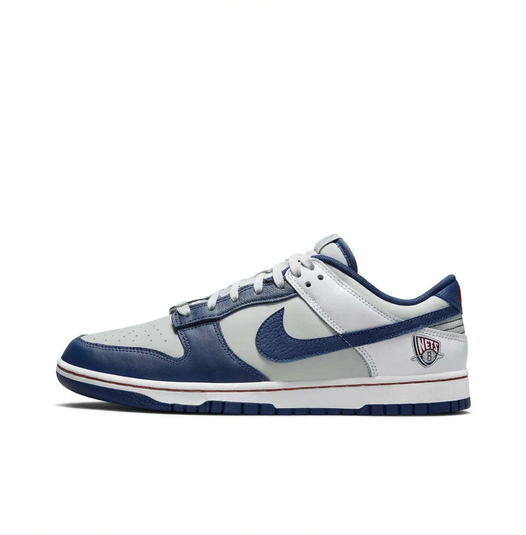 Nike Nets Retro Blue and White Shoes