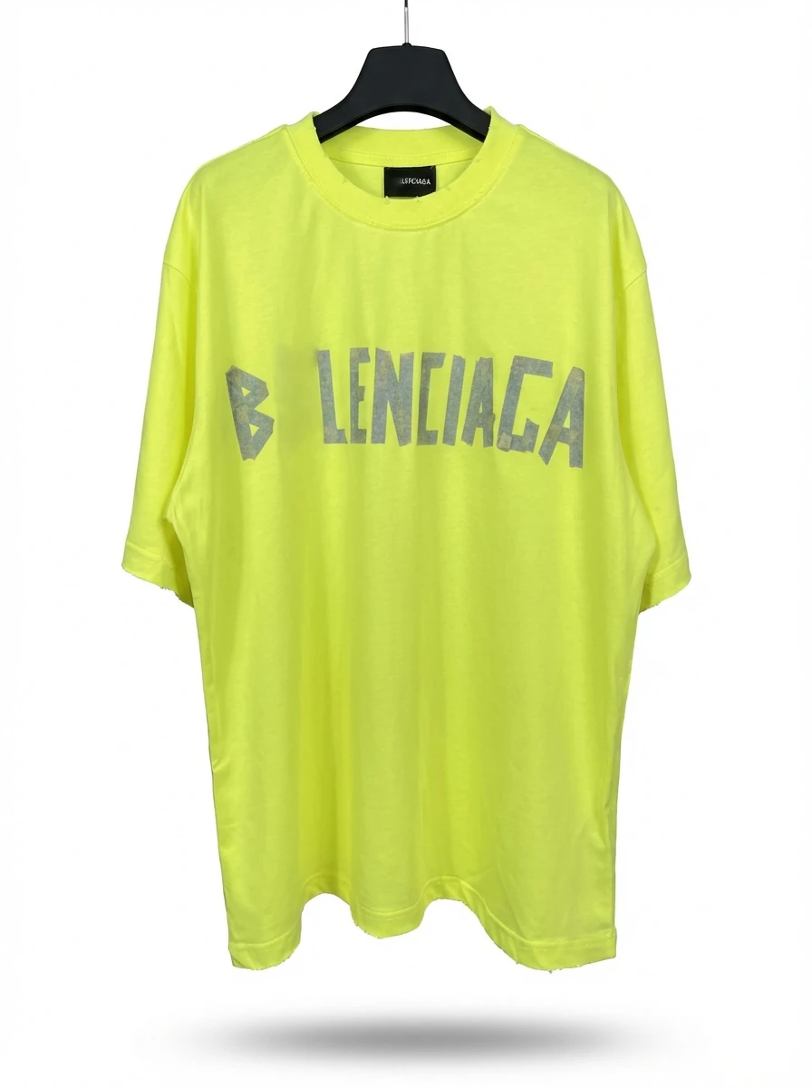 Balenciaga fluorescent style T-shirt