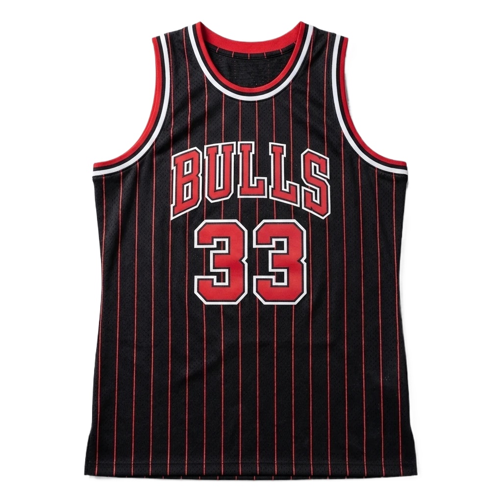 Michael Jordan retro black and red jersey