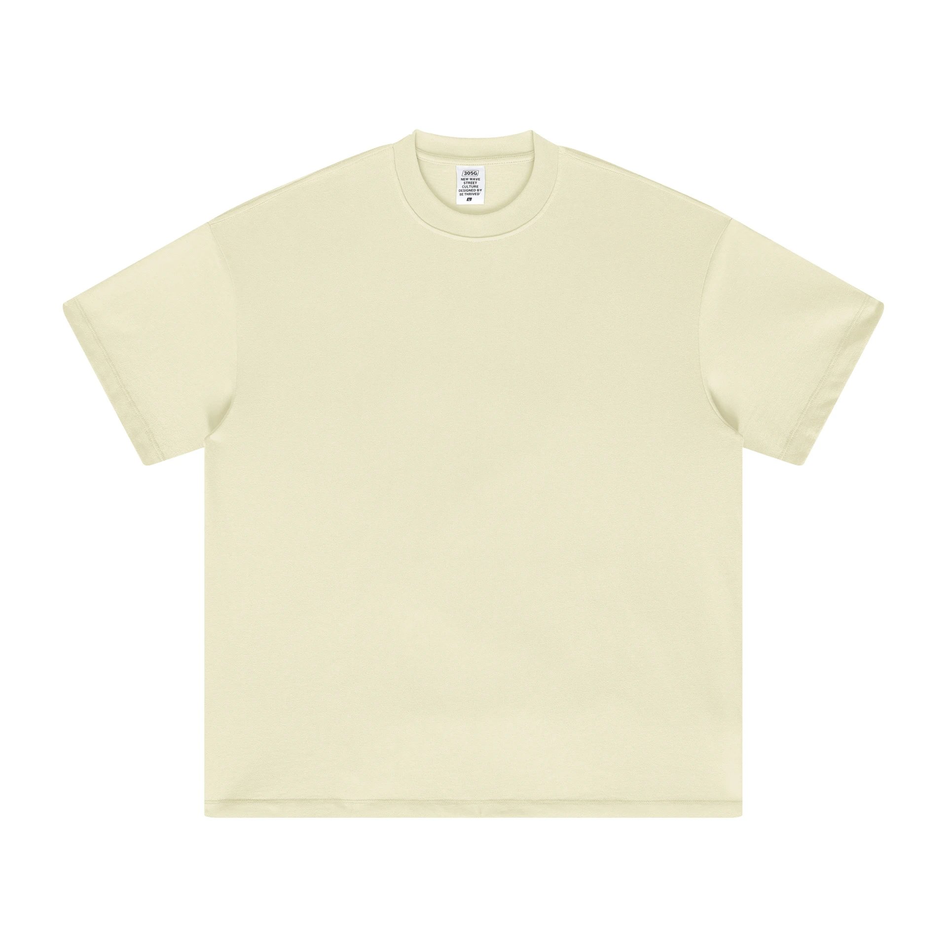 Patterned Plain white T-shirt Minimal White Short with Polished Detail