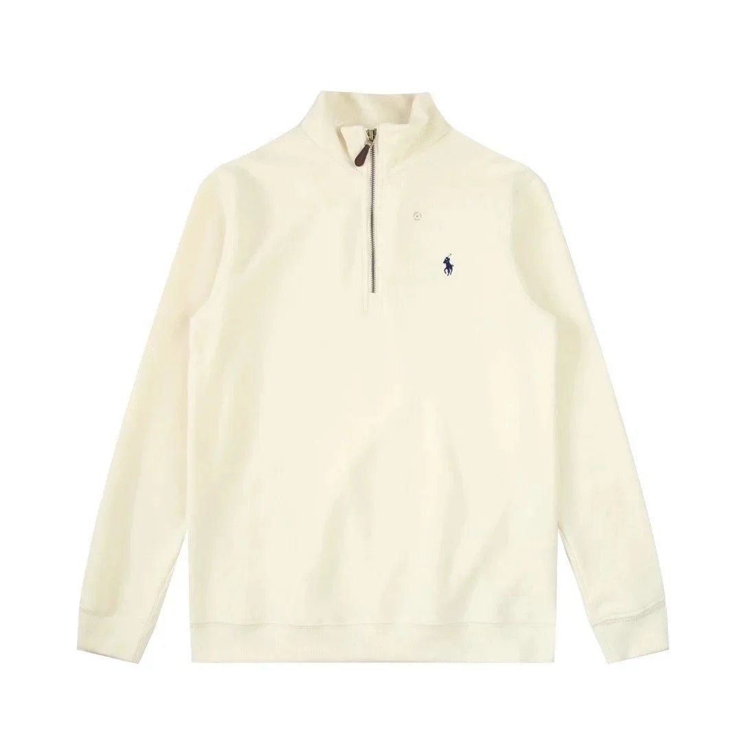 Lacoste Resort Quarter-zip sweatshirt Black Quarter Zip for Travel Looks