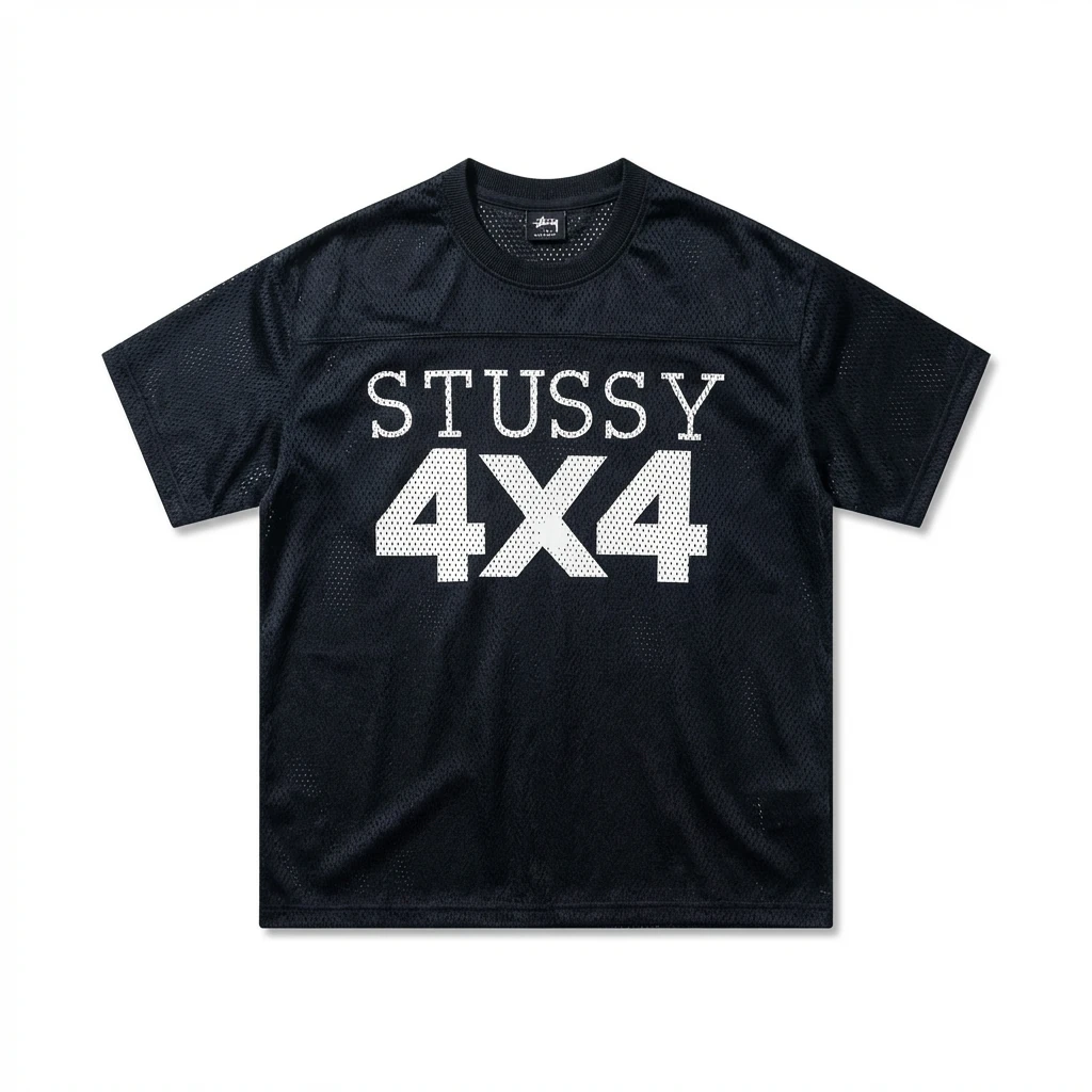 Stussy 4X4 Sporty Style Black T-shirt
